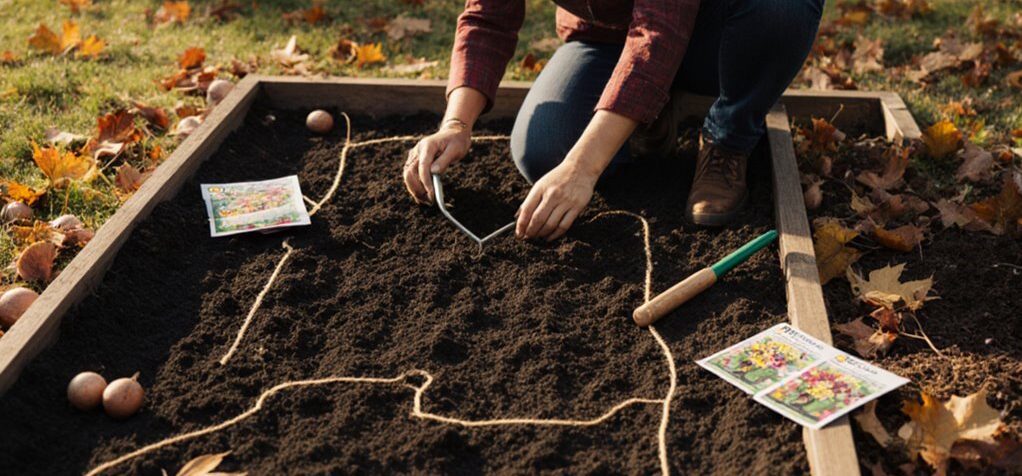 Überarbeitung der Herbstbeetplanung