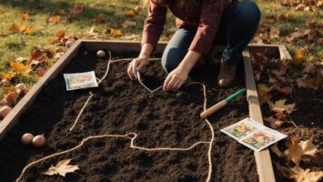 Überarbeitung der Herbstbeetplanung