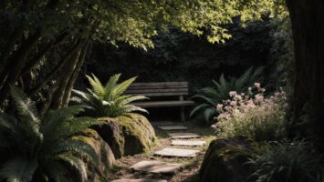 kreative Tipps zur Nutzung eines schattigen Gartens