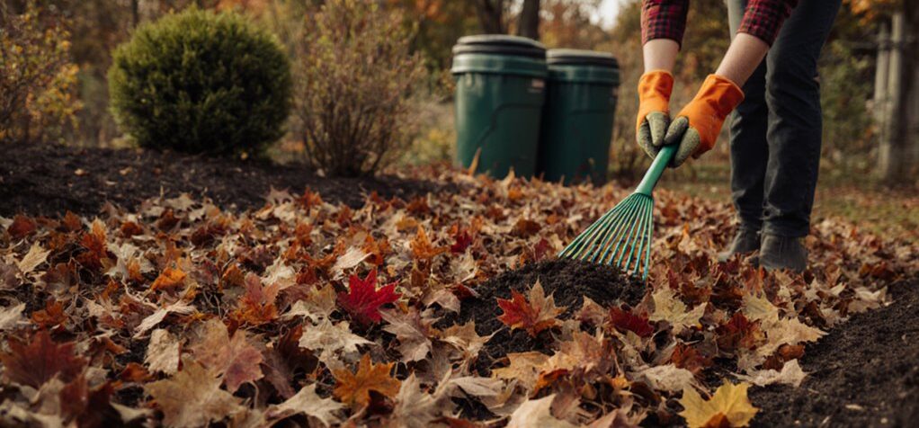 frühe intelligente Gartenblattnutzung