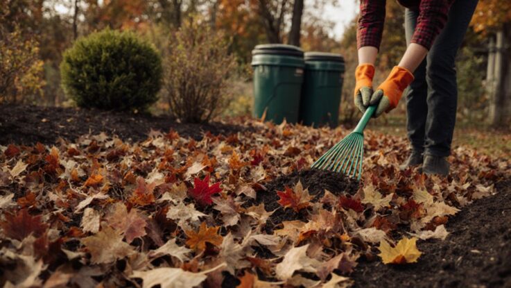 frühe intelligente Gartenblattnutzung