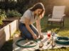 effiziente intelligente Gartenbewässerung
