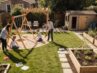 Familiengarten mit praktischen Zonen