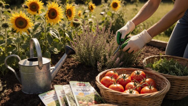 Spätsommer-Gartenarbeiten jetzt