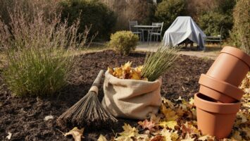 Garten im Oktober auf den Winter vorbereiten