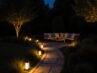 Strategische Platzierung der Gartenbeleuchtung