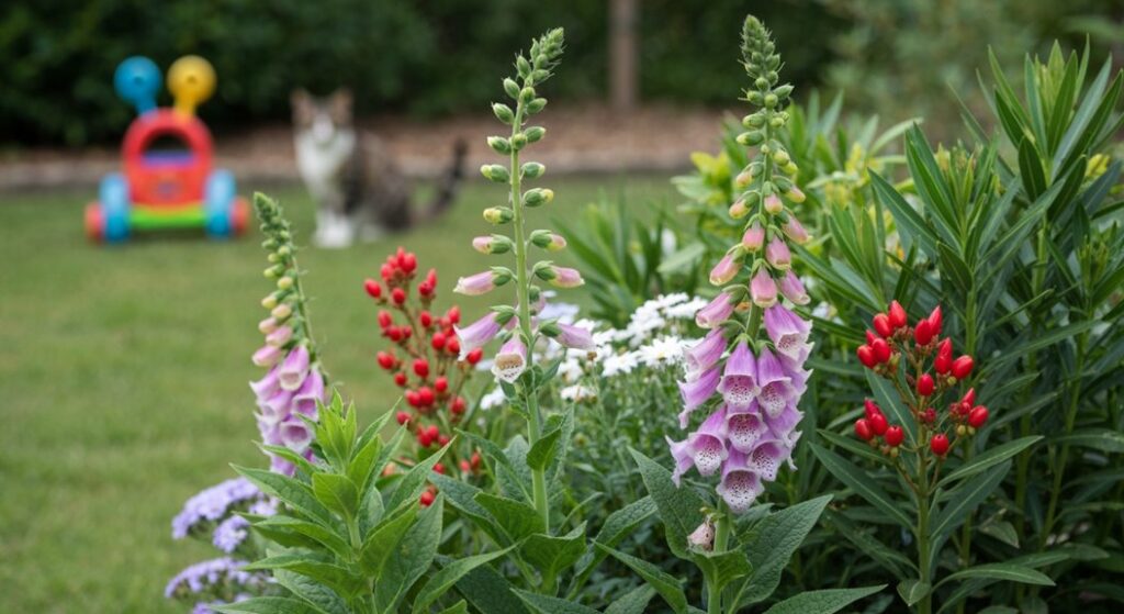 Giftige Gartenpflanzen für Kinder