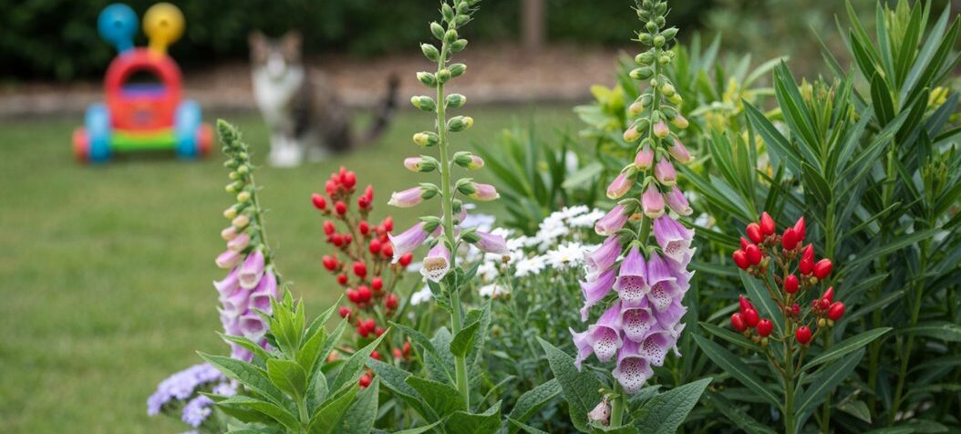 Giftige Gartenpflanzen für Kinder