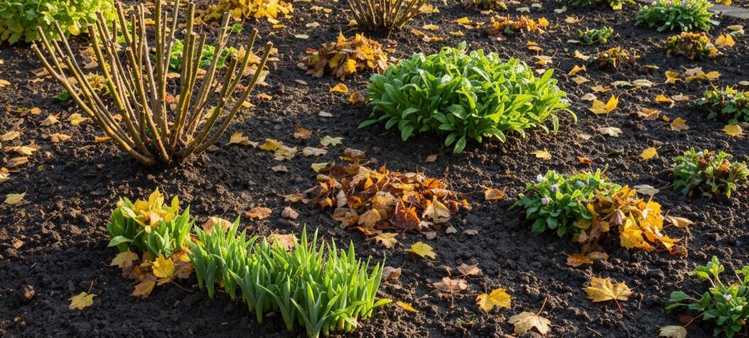 Derzeit sichtbare Veränderungen im Garten