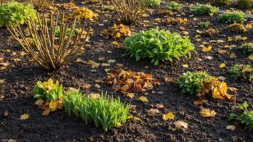 Derzeit sichtbare Veränderungen im Garten