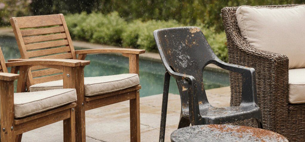 wetterfeste Möbel: Fehler vermeiden